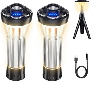 ledランタンキャンプランタン懐中電灯点灯モードIP45防水地震など防災用2個