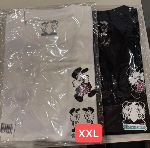 VERDY x G-DRAGON Ubermensch T-Shirt 黒 白