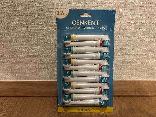 GENKENT 電動歯ブラシ 替えブラシ 互換ブラシ BRAUN ブラウン Oral-B オーラルB オーラルビー 12本