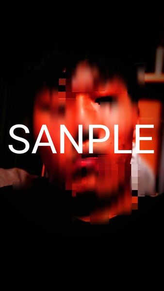 デジタルブロマイド 赤塗りの男