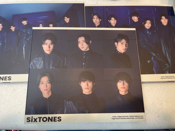 SixTONES シングル『バリア』3形態セット(通常盤+初回盤+MTV盤)特典なし 美品
