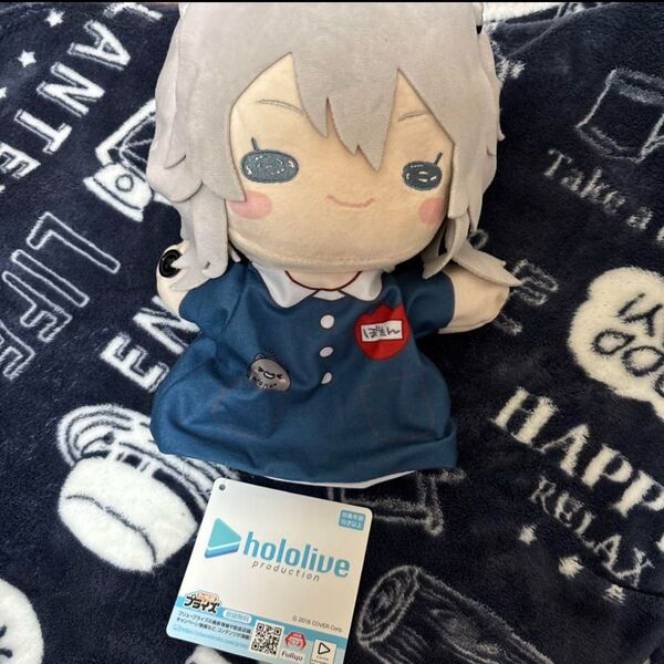 ホロライブプロダクション 獅白ぼたん パペットぬいぐるみ