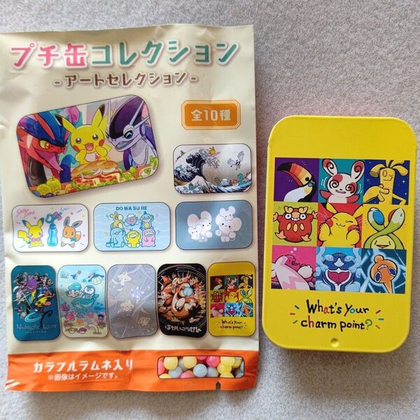 ポケモンセンター プチ缶コレクション What's your charm point? 外袋付き