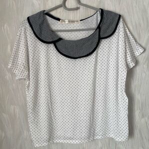 Dot and Stripes 半袖カットソー
