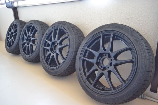 【超美品】WORK EMOTION CR Kiwami 17インチ タイヤホイール4本