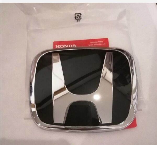 HONDA ホンダ エンブレム 黒 113 × 92mm 未使用品
