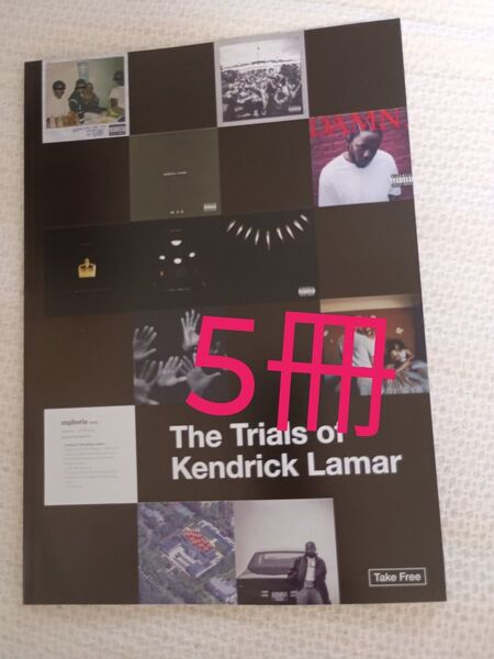 クーポン可★5冊★ケンドリック・ラマー 限定非売品冊子 Kendrick Lamar