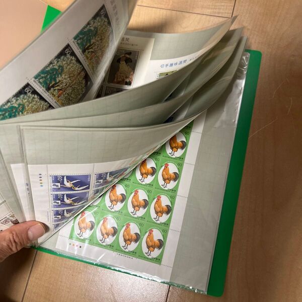 60円記念切手シート22800円分額目割れ