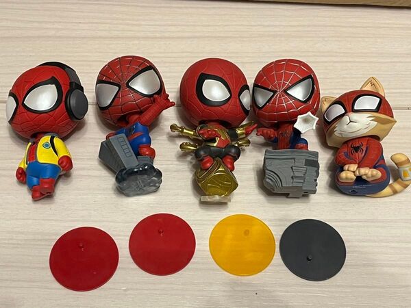 スパイダーマン コスビ フィギュア セット