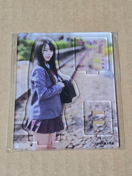 非売品 未開封 浅野こころさん 写真集特典アクリルスタンド