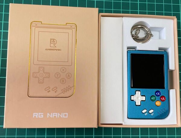 未使用 ANBERNIC RG Nano 64GB 青 ブルー アンバーニック