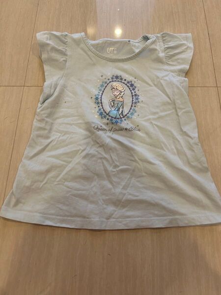 ユニクロ UT アナと雪の女王 エルサ Tシャツ 110cm