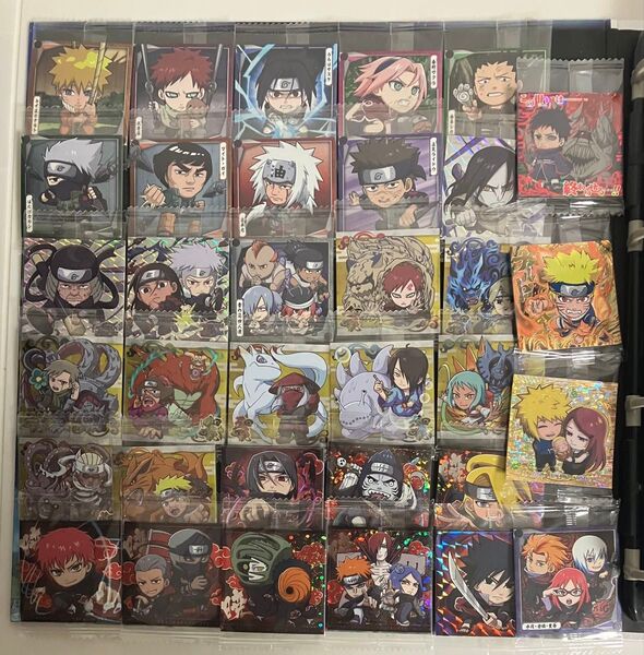 NARUTOナルト 忍界シールウエハース vol.4 全34種 セミコン