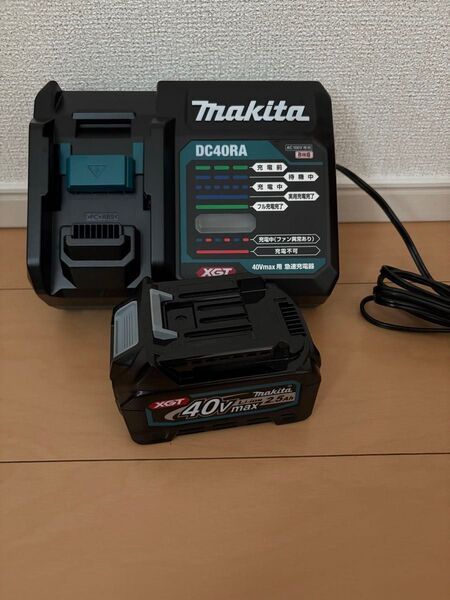マキタ 40Vmax バッテリー 充電器セット BL4025 DC40RA