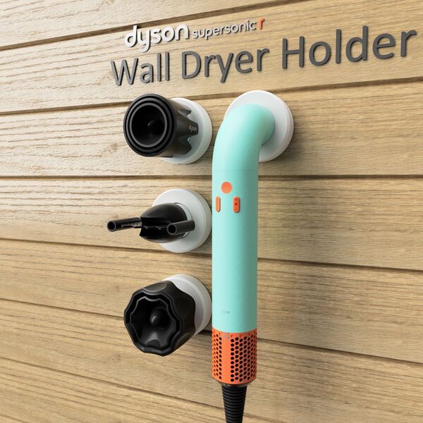 ダイソン 新型 ドライヤー 壁掛け ホルダー セット supersonic r hd17 マウント dyson