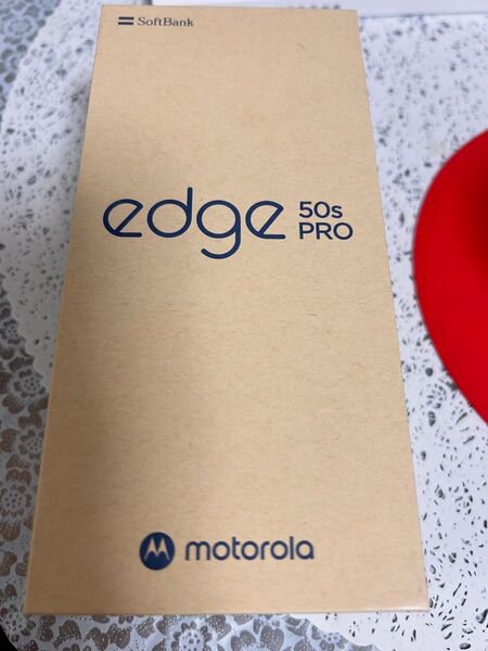 【新品未使用】motorola edge 50s PRO ラベンダー★一括購入/SoftBank版SIMフリー