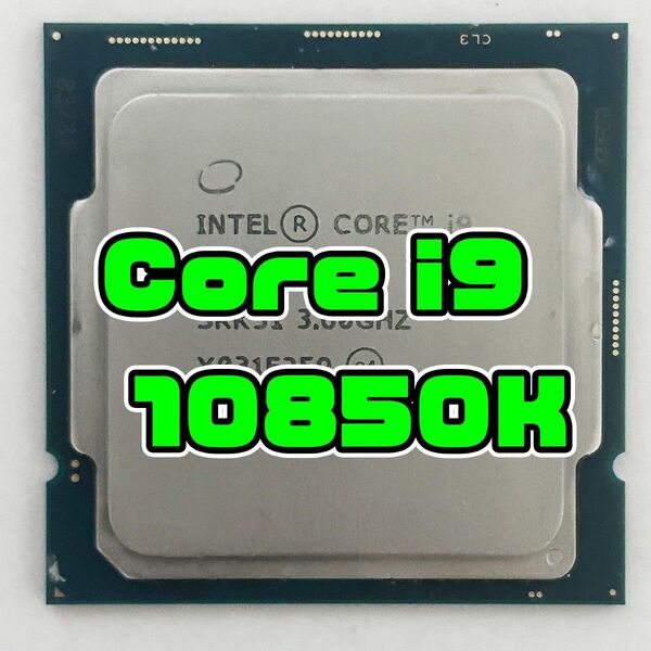 正常 Intel Core i9-10850K 10C/20T 3.6~5.2Ghz SRK51 LGA1200 10900K同等