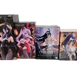 【新品未開封】オーバーロード フィギュア4点セット Bシャルティアアルベド 、アルベド、アルベド(teacher ver)
