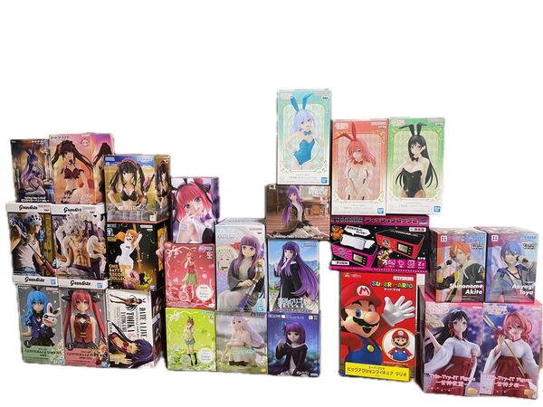 【新品未開封】フィギュア等4点セット(写真からお選びください)ワンピース、甘神、五等分の花嫁、葬送のフリーレン、デートアライブな