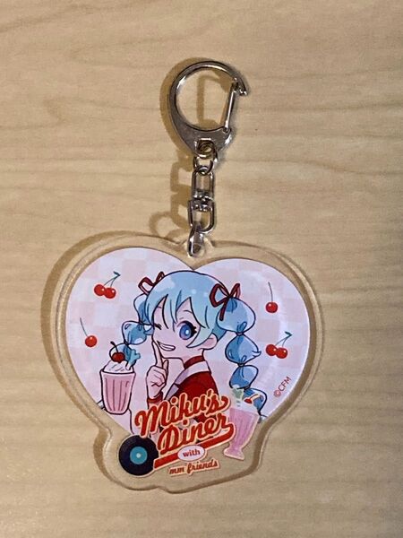 初音ミク Miku's Diner アクリルキーホルダー ハート型