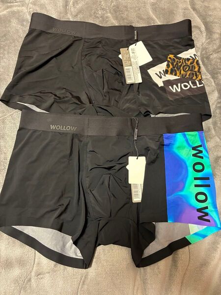 wollow ボクサーパンツ 新品 L 2枚セット ワロー メンズ 下着