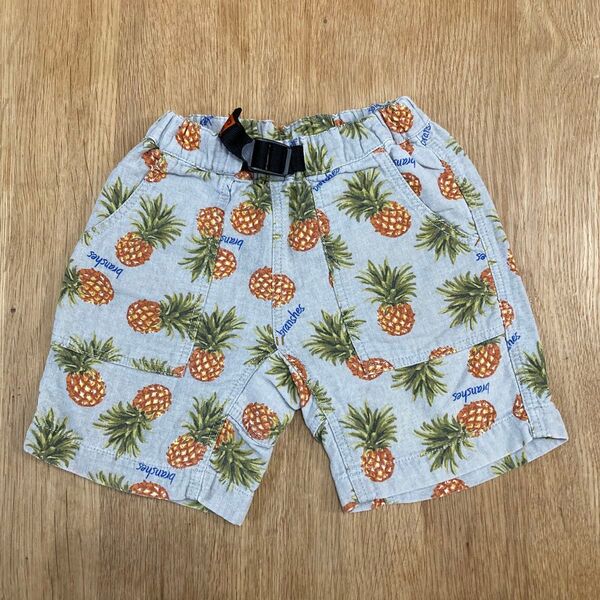 branshes ブランシェス パイナップル柄ハーフパンツ 110cm(最終値下げ)
