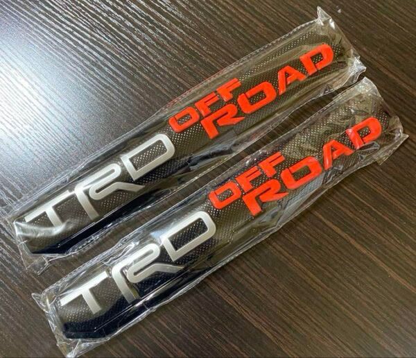 USトヨタ TRD OFF ROAD オフロードエンブレム ハイラックス タコマ ランドクルーザー250 プラド ランクル