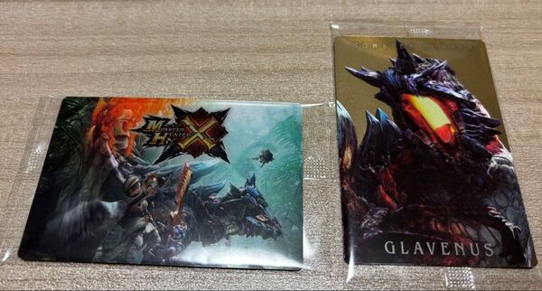 モンスターハンター 20th カードウエハース MHX&ディノバルド