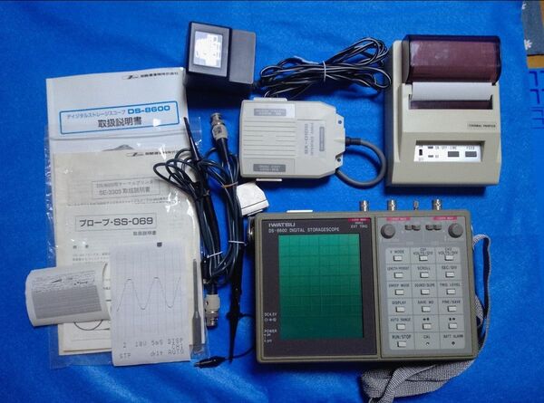 IWATSU デジタルストレージオシロスコープ DS-8600 周辺機器一式