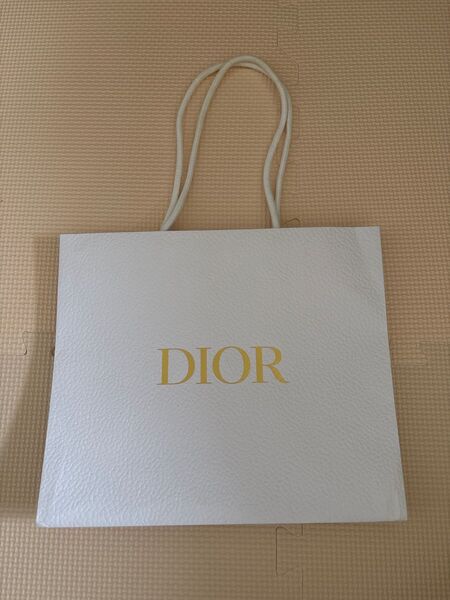 Dior ディオール 紙袋 ショッパー ブランド紙袋 Christian DIOR クリスチャンディオール ショップ袋 白