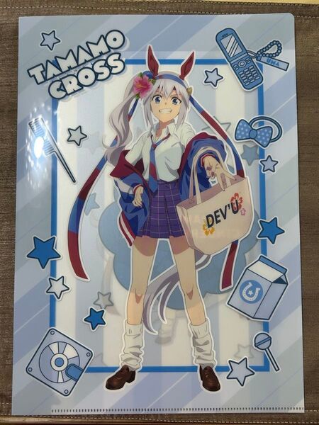 ウマ娘 シンデレラグレイ タマモクロス メジロアルダン クリアファイル アクリルキーホルダー