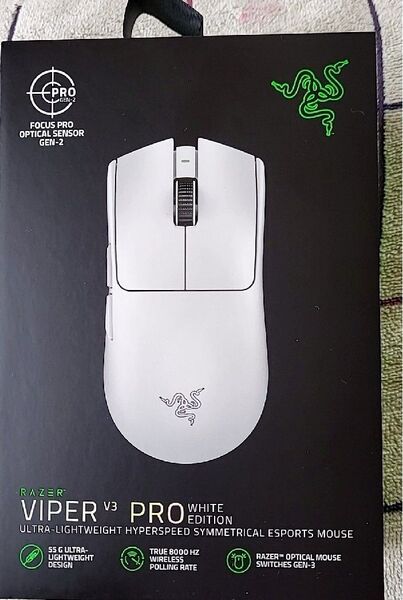 Razer Viper V3 Pro White Edition ゲーミングマウス 新品未開封
