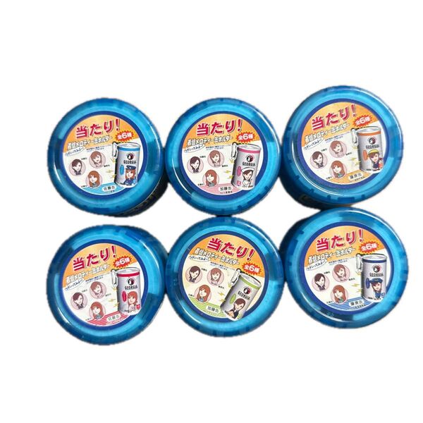 コカコーラジョージア 着信メロディー缶ホルダー 全6種