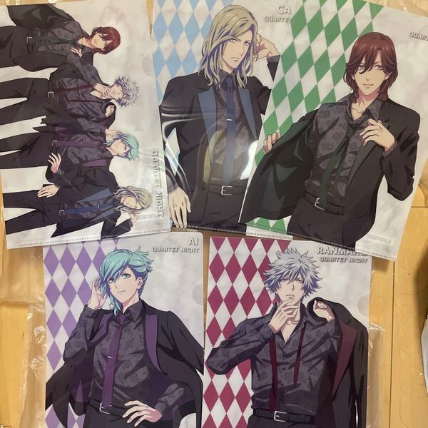 非売品 劇場版 うたのプリンスさま うたプリ ローソン限定 クリアファイル 5種類 コンプリート