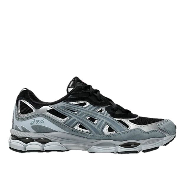 アシックス GEL-NYC 24cm ブラック シルバー グレー asics 新品 Black/Fjord Grey
