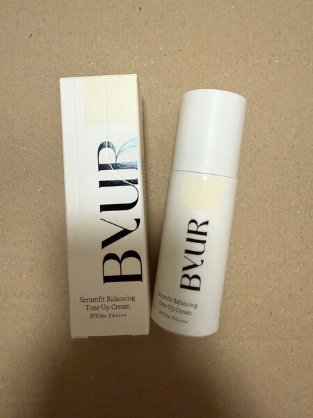 BYUR 化粧下地 セラムフィットバランシングトーンアップクリームクリア 40g