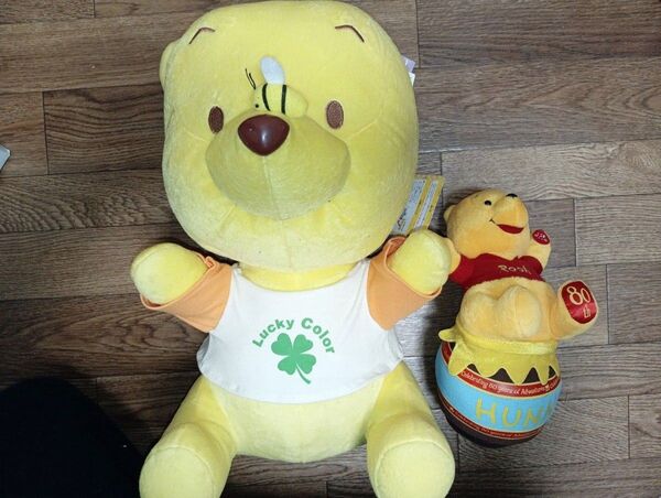 2個セット プーさん くまのプーさん ディズニー クレーンゲーム景品 Disney Pooh Winnie the Pooh