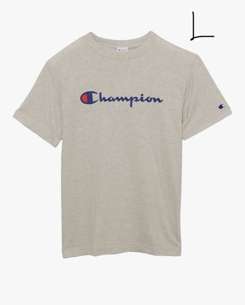 Champion Tシャツ オートミール Lサイズ C3-P302 未使用 チャンピオン