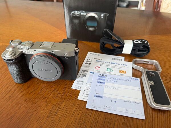 sony α7C II ILCE-7CM2 美品 箱 付属品 おまけ付き 一眼レフ