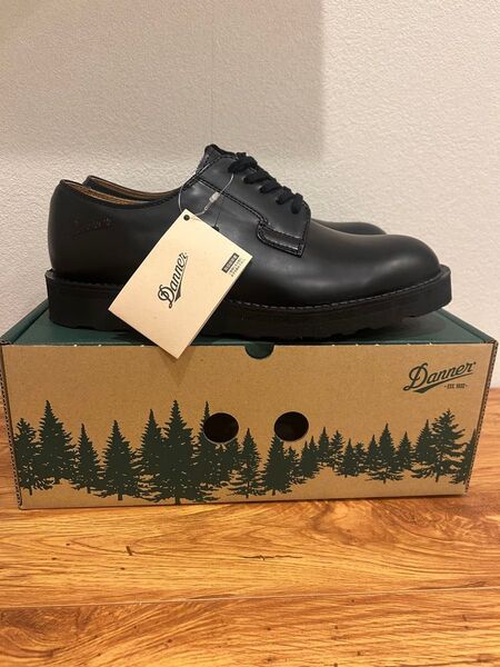 【新品未使用】Danner ブラック ポストマンシューズ 26.5cm ダナー ブラック 黒