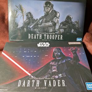 【2個セット】STAR WARS プラモデル デス・トルーパー とダース・ベイダー
