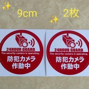 防犯ステッカー 監視カメラ 警備警告屋外24時間 防犯カメラシール ダミー防犯カメラ 防犯グッズ 防犯カメラステッカーセキュリティ