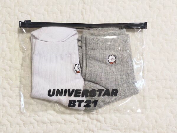 【新品】チャオパニック×BT21 靴下 ソックス□RJ ジン JIN BTS 公式 グッズ
