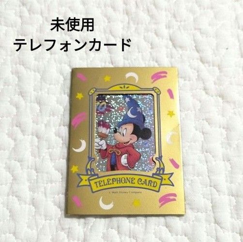 未使用 ディズニー 10周年 記念 テレフォンカード TELEPHONE CARD テレカ ミッキーマウス
