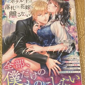ラスベガスのホテル王は、落札した花嫁を離さない (エタニティブックス Rouge2023/12) 水野恵無 初版帯付