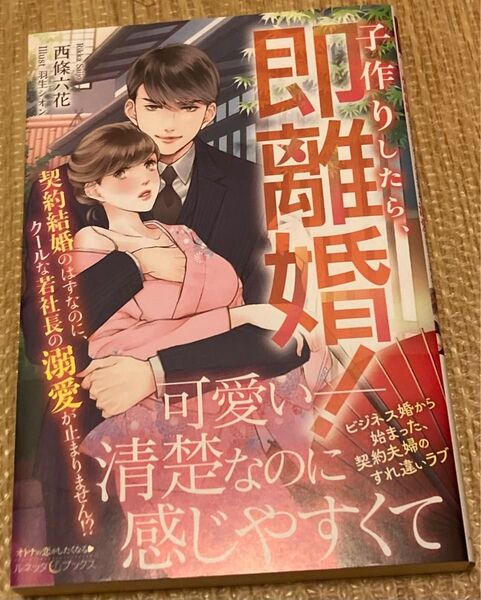 子作りしたら、即離婚! 契約結婚のはずなのに、クールな若社長の溺愛が止まりません!? (ルネッタブックス2024/9) 西條六花