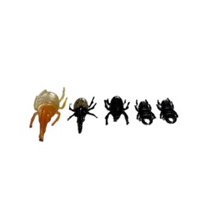 カブトムシ、クワガタのおもちゃ バッタ消しゴム