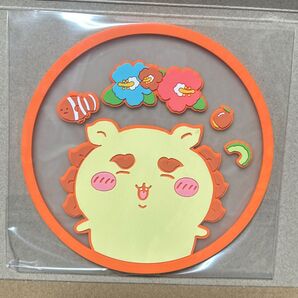 ちいかわ【クリアラバーコースター2 / シーサー】ガシャポン バンダイナムコ / ハイビスカス クマノミ 縁起物
