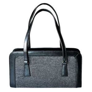美品 DENSE MORSEL ヘリンボーン ショルダーバッグ ハンドバッグ