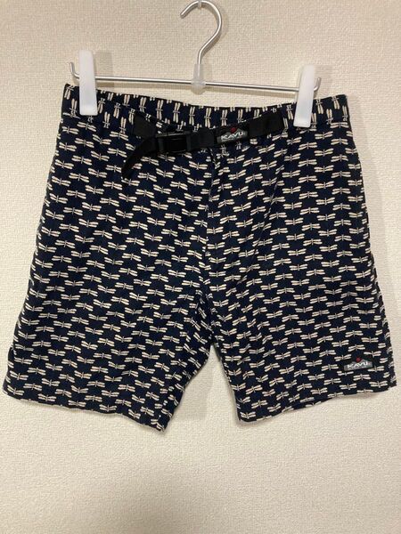 KAVU 和柄 トンボ柄 ショートパンツ 古着